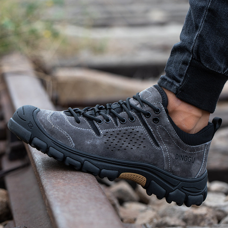 Men’s Smash & Stab-Resistant Work Shoes