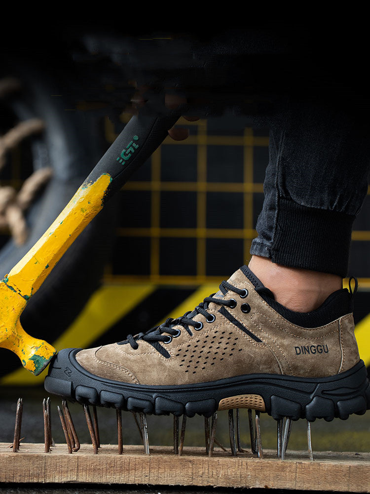 Men’s Smash & Stab-Resistant Work Shoes